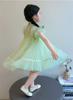 Girls' Summer New Chinese Mesh Skirt Dress