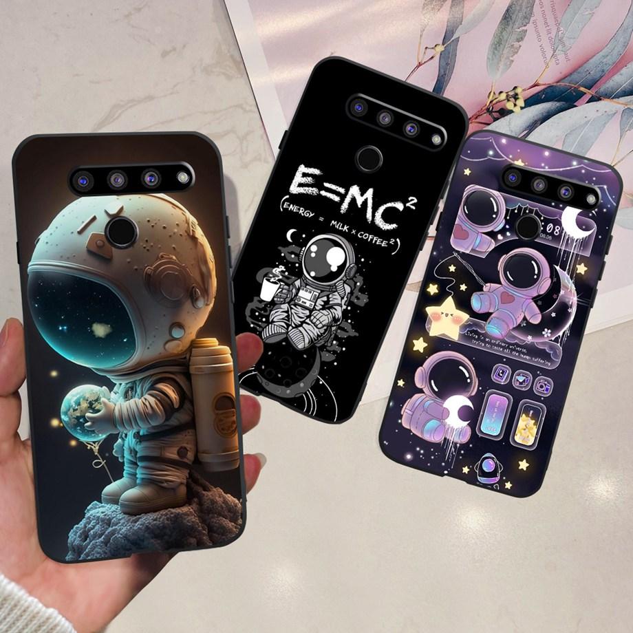 Für LG G8X ThinQ Hülle LG V50 ThinQ V50s ThinQ V50 Dual Screen Flüssigsilikon Bumper Coque Fundas Marmor Weltraummann Drache Capa