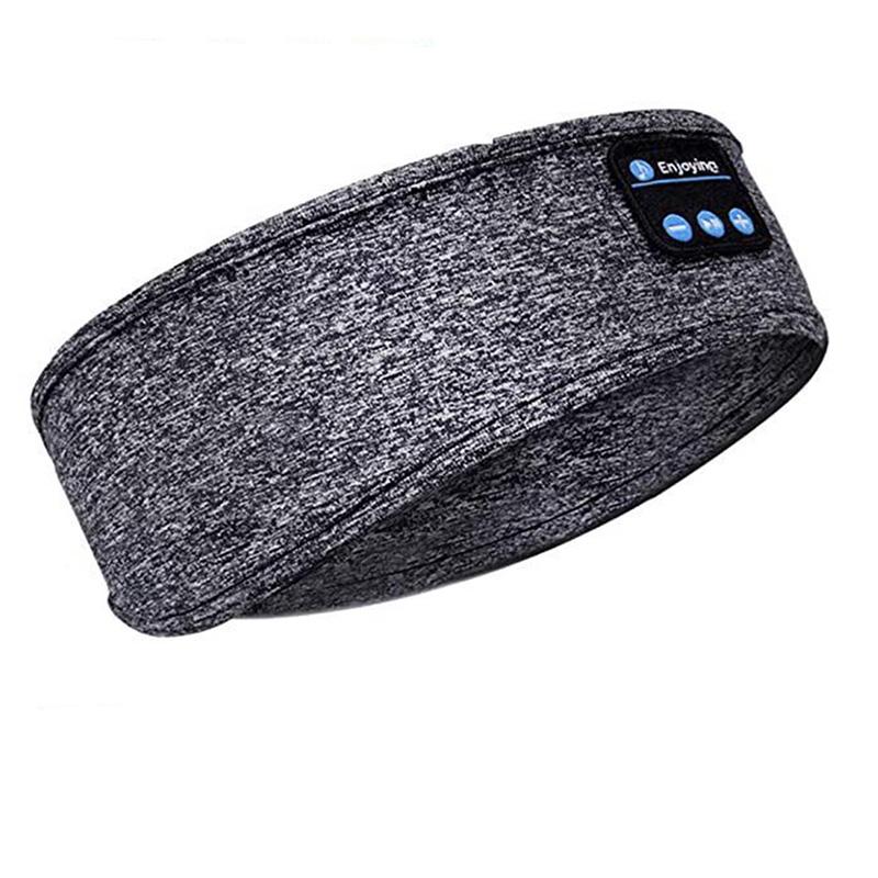 Kabellose Bluetooth-Musik-Augenmaske, Sport-Stirnband, geräuschdämpfende Kopfhörer, Telefonieren, Laufen, Yoga, Musik-Kopfhörer, kabelloser Schlaf-Kopfhörer