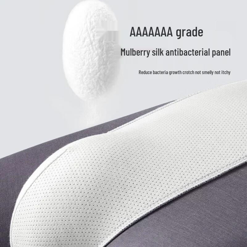 JEEP Men's Breathable Anti-Chafing Long Boxer Briefs