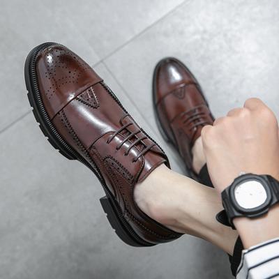 Brogues Scarpe alla Moda Scarpe da Ufficio per Uomo Scarpe Casual Mocassini in Pelle Traspiranti Mocassini da Guida Comodi Slip-on 2024