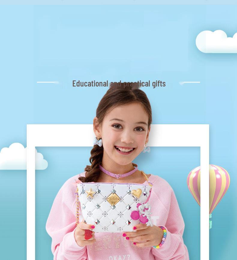 Japan Pacherie DIY Patchwork Bag for Girls Aged 5-10 - Handmade Toy