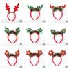 Antlers Hair Accessories Christmas Headbands Christmas Decorations Reindeer Headwear Xmas Hairband