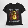 LUSTIGES HÜHNCHEN PEW PEW MADAFAKAS GANGSTER T-SHIRT FÜR MÄNNER VINTAGE GRAFISCHES DESIGN Unisex T-Shirt