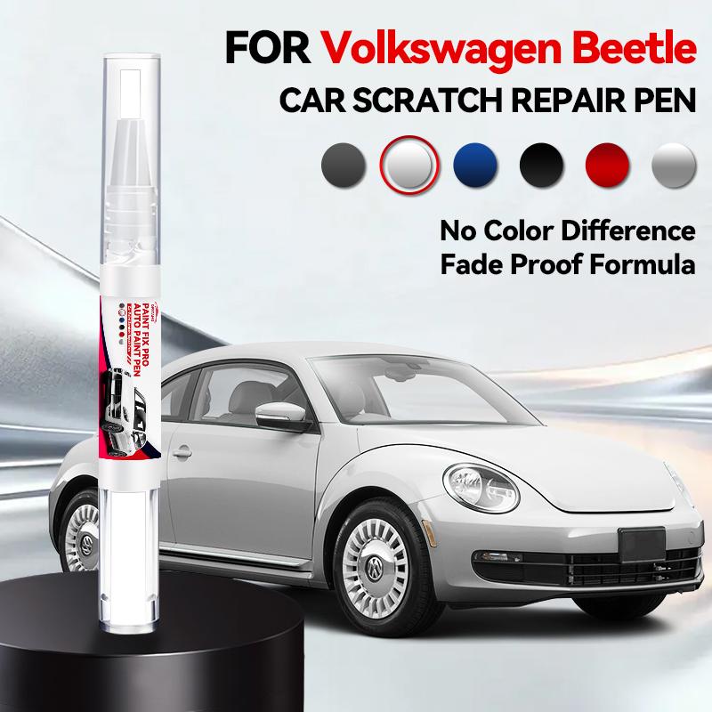 For Volkswagen Beetle Car Paint Repair Pen Touch Up Scratch Remover DIY Auto Accessories Grey LD7X Brown White OK1 Silver Red