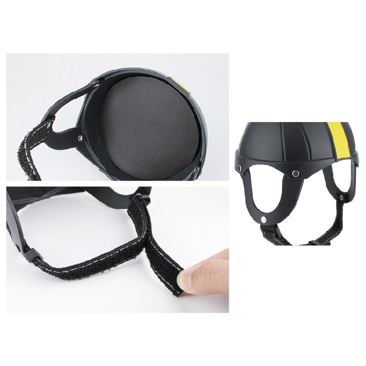 Adjustable Safety Pet Cap Dog Helmets Fashion Pet Protects Ridding Cap for Pet