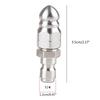 1/4inch Pressure Pipe Cleaning Tool Stainless Steel Sewer Dredger Heavy Duty Drain Flushing Efficiently Remove Blockages