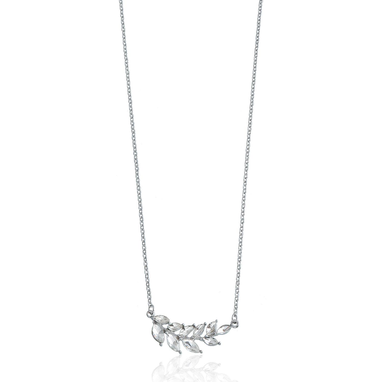 

Аксессуары, Простые листья со стразами, Ожерелье в виде оливковой ветви, Аксессуары для цепочки свитера, Цепочка для ключицы