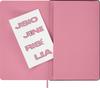 Moleskine x BLACKPINK Skitsebog Notesbog Akvarelpensel Stor Størrelse x Lyserød SKBNDL8279S8 + Sæt med 5 dele, (13cm 21cm), Hardback,