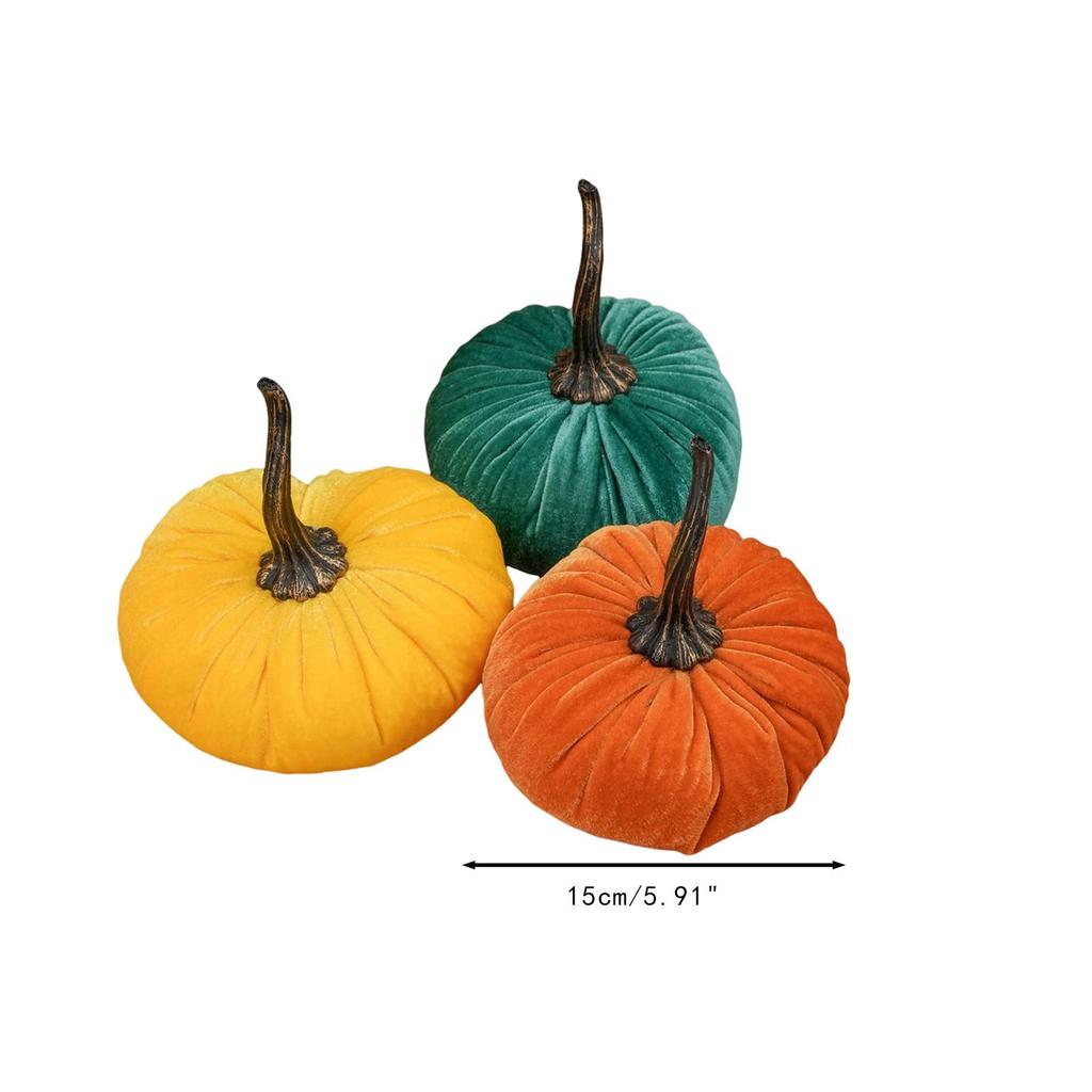 Pumpkin Trio for Thanksgiving Home Decoration