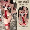 Sexy lingerie three-point Christmas onesie seduction pure backless New Year's Day pajamas uniform