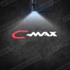 TQ014For Ford S-MAX C-MAX Emblem ST Line MK2 MK3 MK4 Car Door Light Welcome Lamp Wireless Projector Auto Decoration HD LED