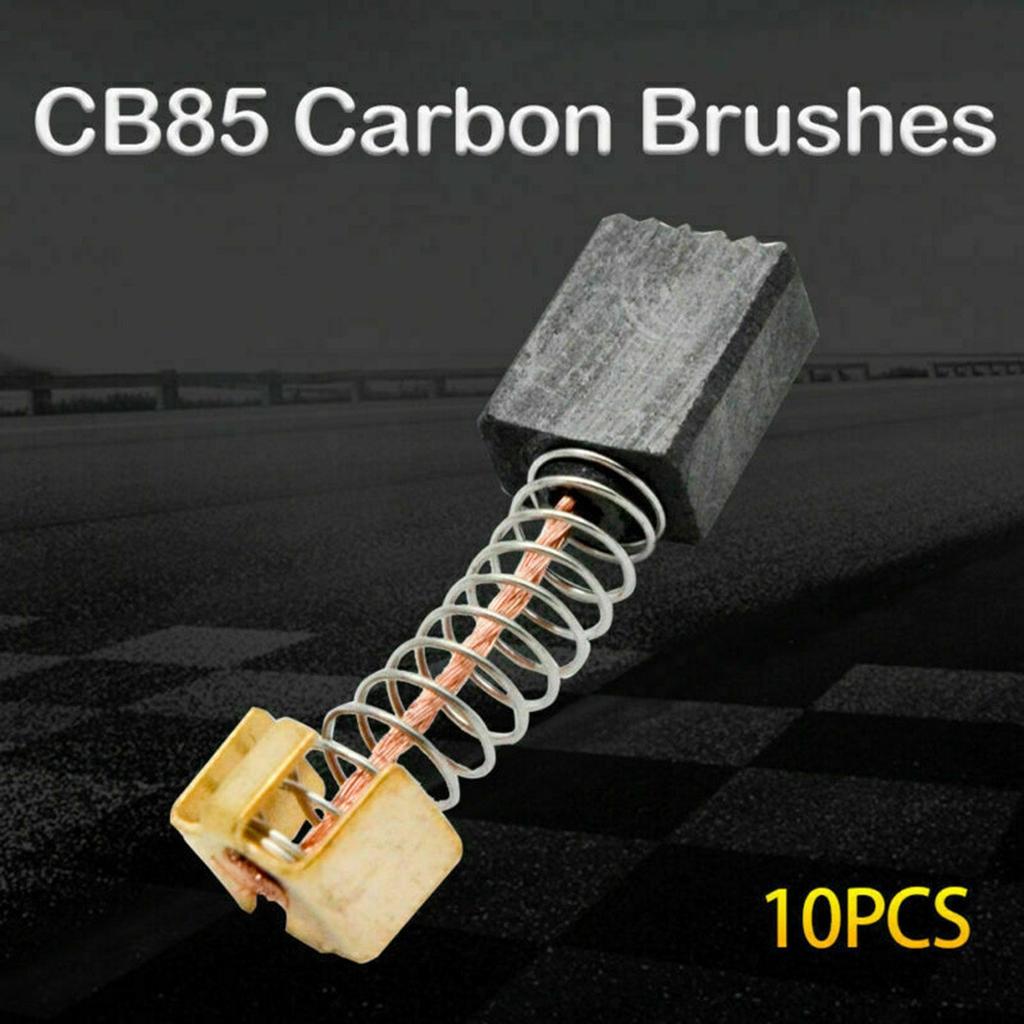 Carbon Brushes 10Pcs Accessories Brand New Carbon And Metal