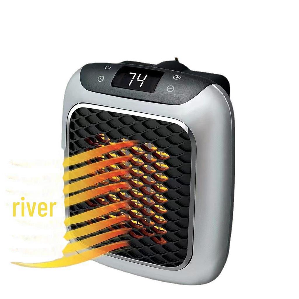 Compact Wall-Mounted Electric Heater for Bedroom and Bathroom