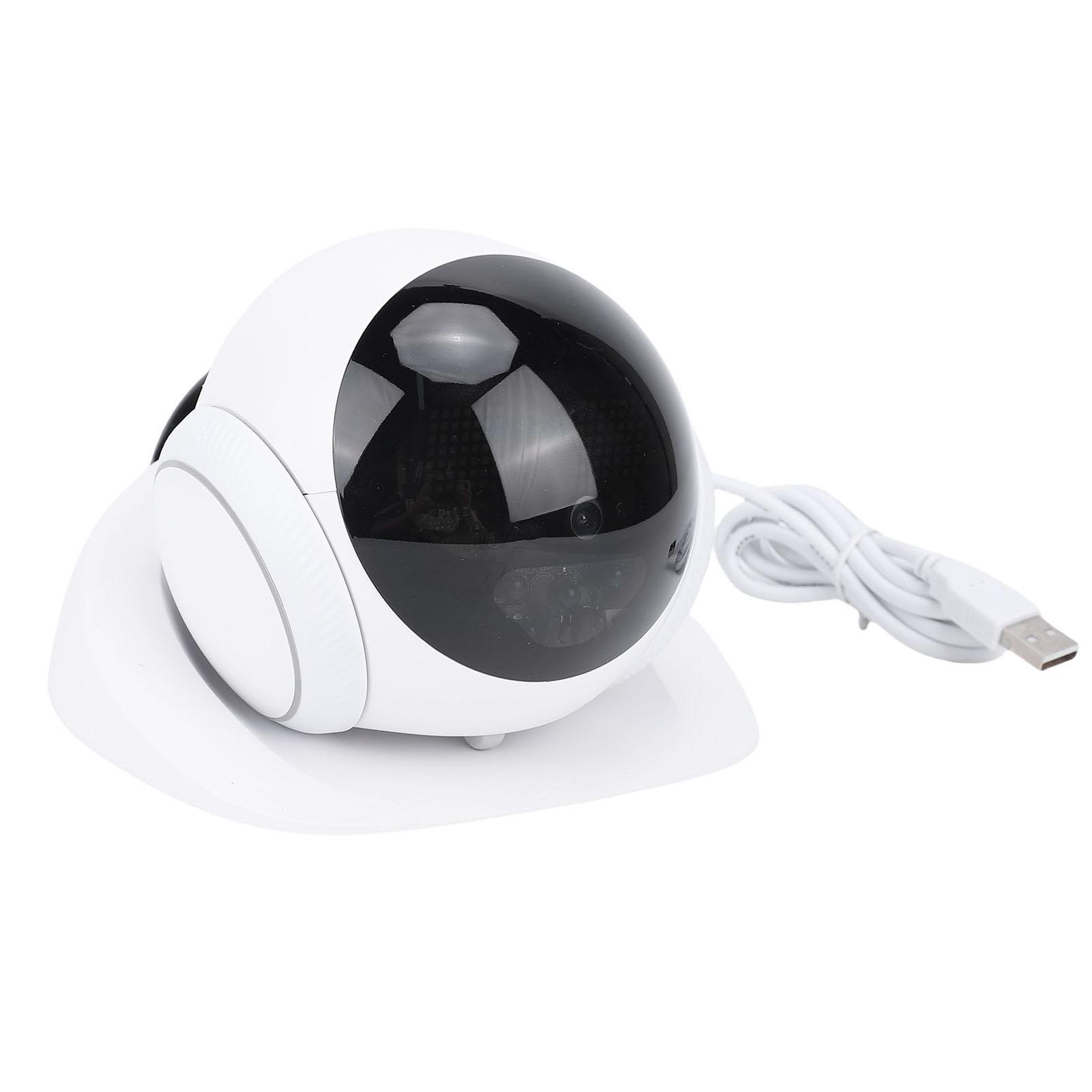 

Movable Pet Camera Battery Powered 2 Way Talk Motion Detection Video Recording Indoor Cam Mobile Surveillance Robot