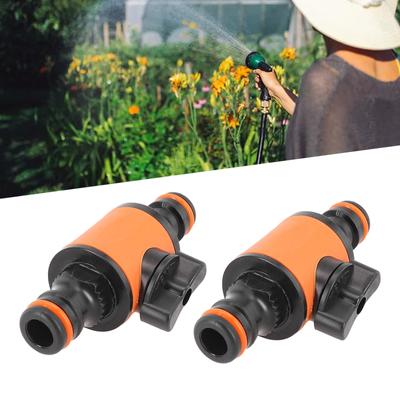 Hose Connector ABS TPR Connector Fitting Garden Hose Orange
