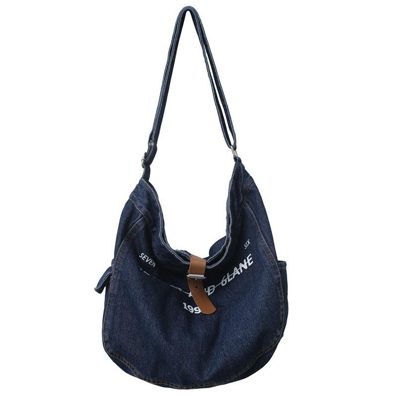 New Cowboy Bag Female Shoulder Bag Temperament Cowboy Large Capacity Tote Bag