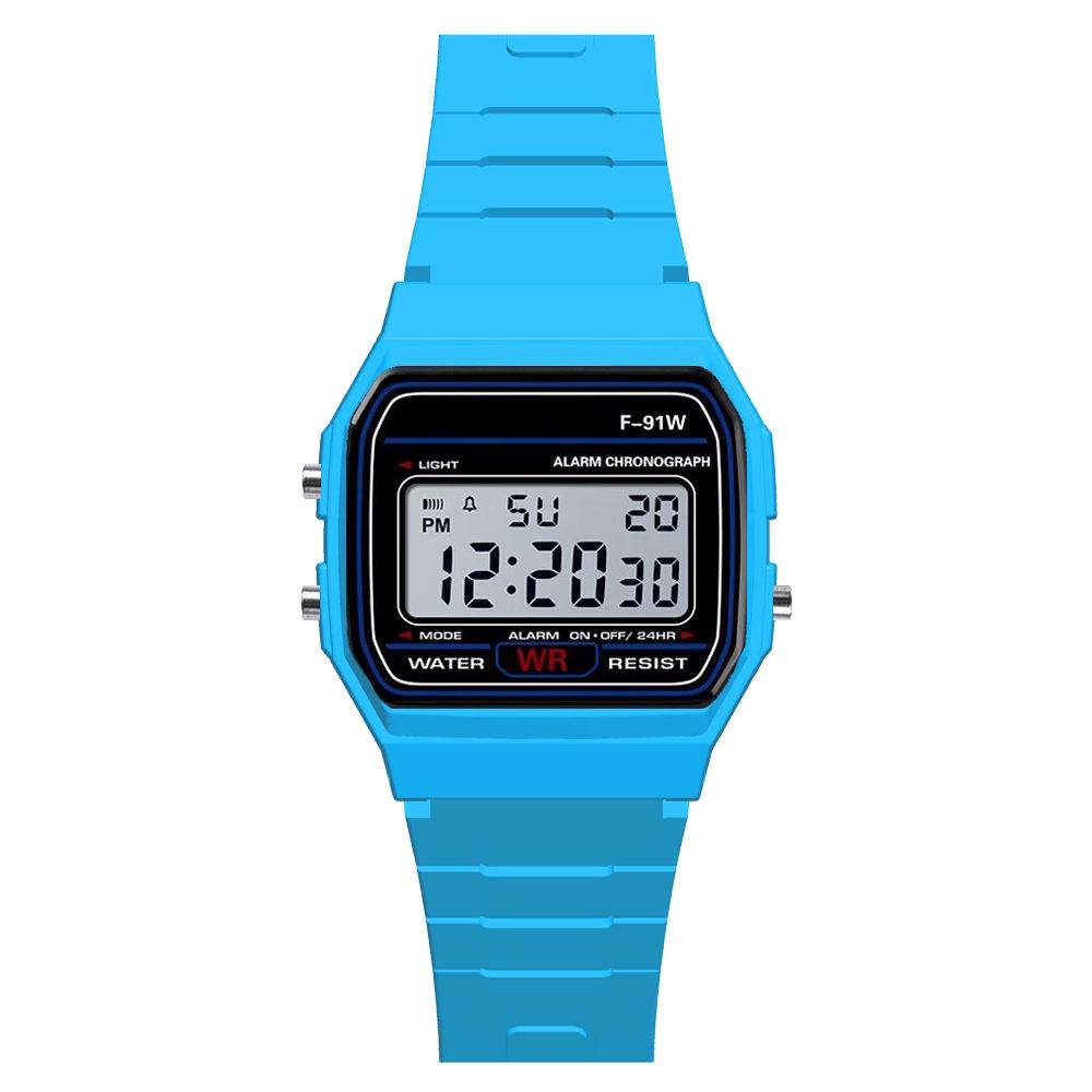 Premium Sports Electronic Watch With Multifunctional Night Light And Alarm Clock