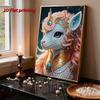 DIY Horse Pearl Art Painting for Home Wall Decor Pearl Gem Paintings Picture Arts Craft  for Adults/Beginners Gift Idea Home Decor Without Frame
