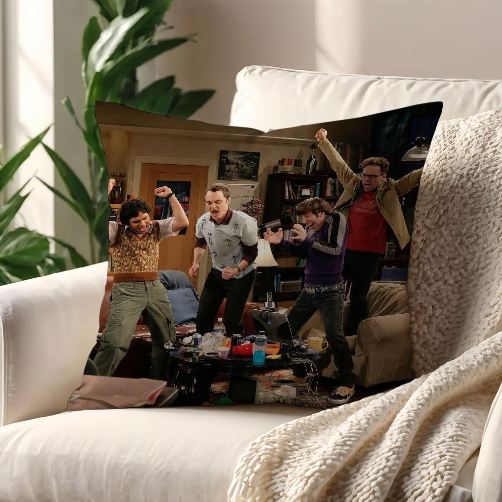 Hot TV TThe Big Bang TTheory cushion cover For Pillow Printing Sofa Decoration Home Room Coffee Shop Office Nordic Simplicity