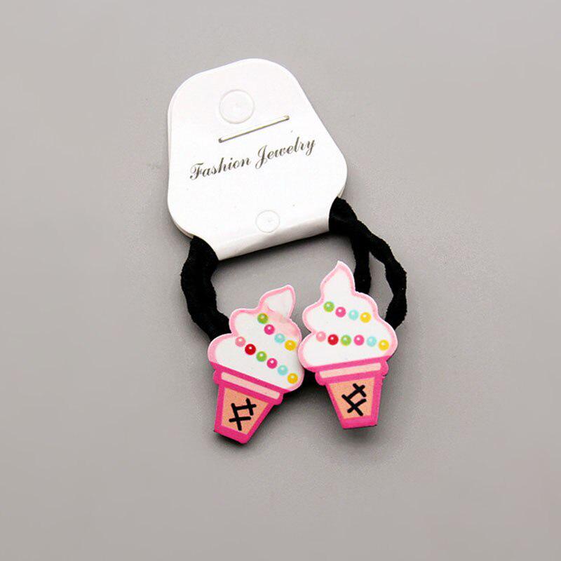 2 vnt/rinkinys Elastinės plaukų juostelės vaikams Scrunchies Plaukų uodegos mergaitėms Mini plaukų aksesuarai