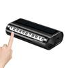 Car Parking Number Plate Luminous Auto Parking Card Solar Charging Temporary Stop Phone Number Card Decoration Accessory