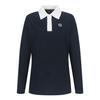 SUPERIOR Women'S Color Block Collared T-Shirt Navy (Iw0Eks30749)