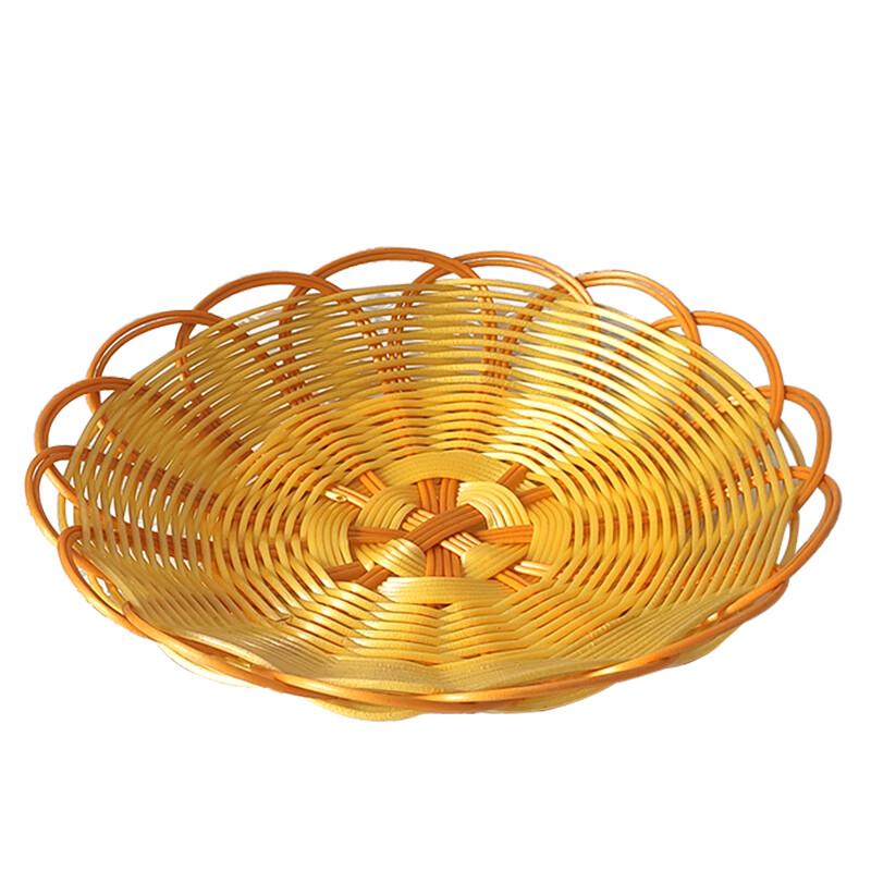 Melamine Woven Food Display Basket