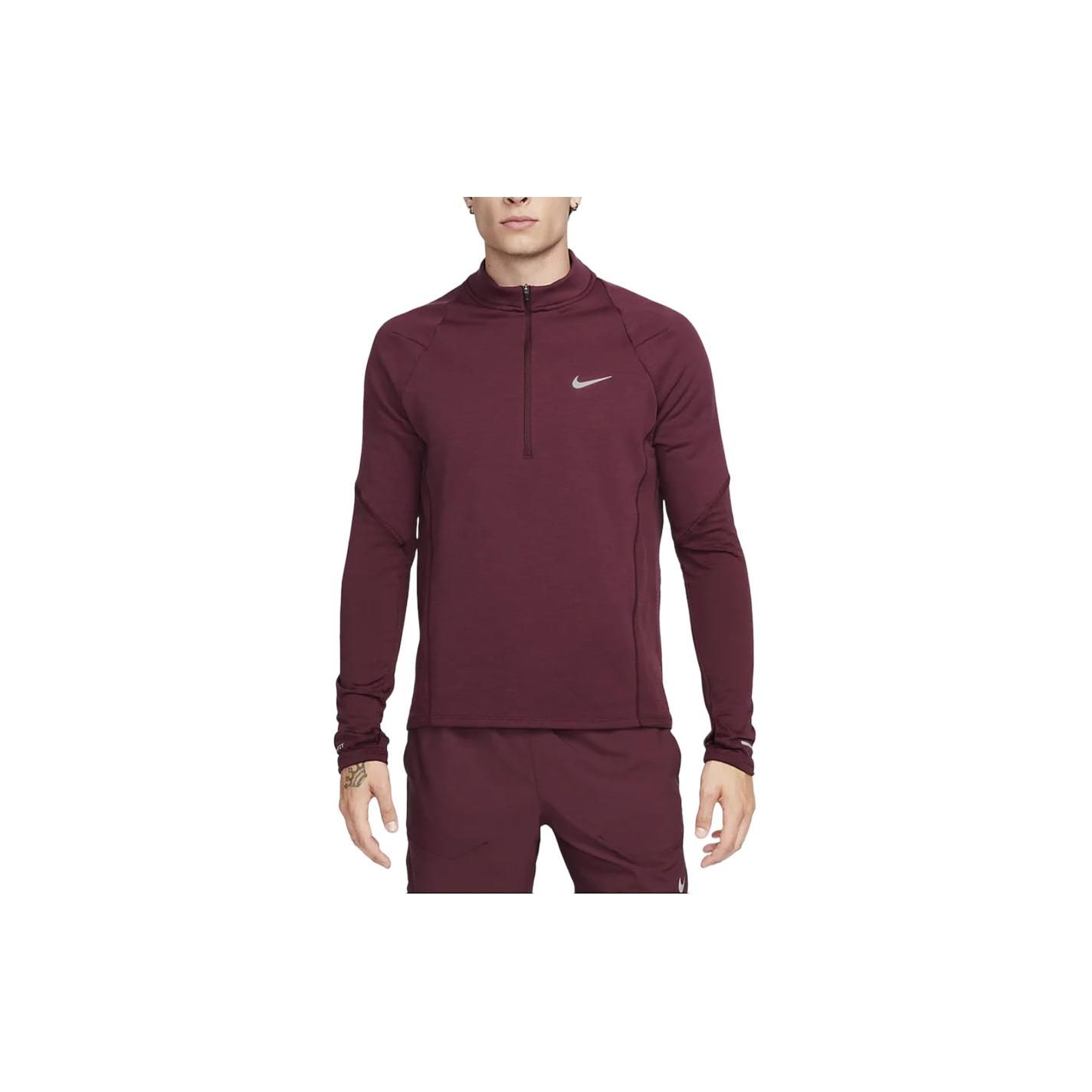 

Nike Dri-FIT Element 1/2 Zip Running Top Team Red FB8565-681 M