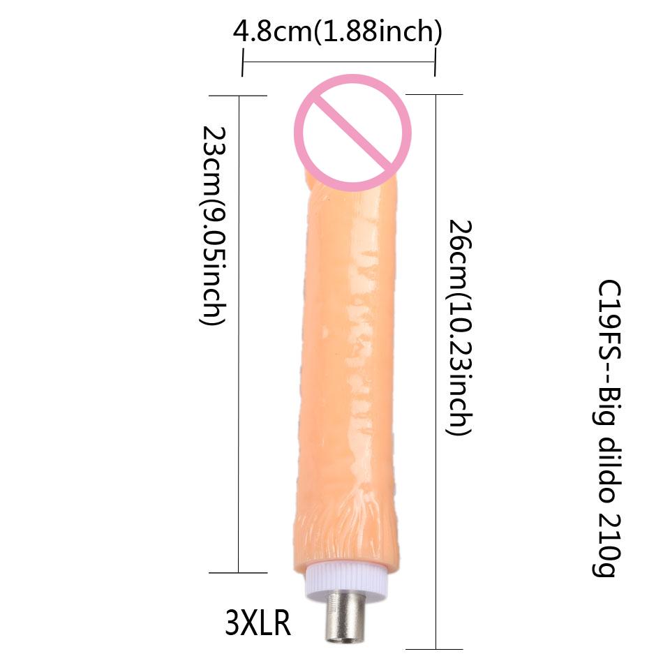 DTSUDU Sex Machine Accessory For Sex Machine, With 3XLR Connector, Toy Suction Cup, Adjustable Length Angle Accessory