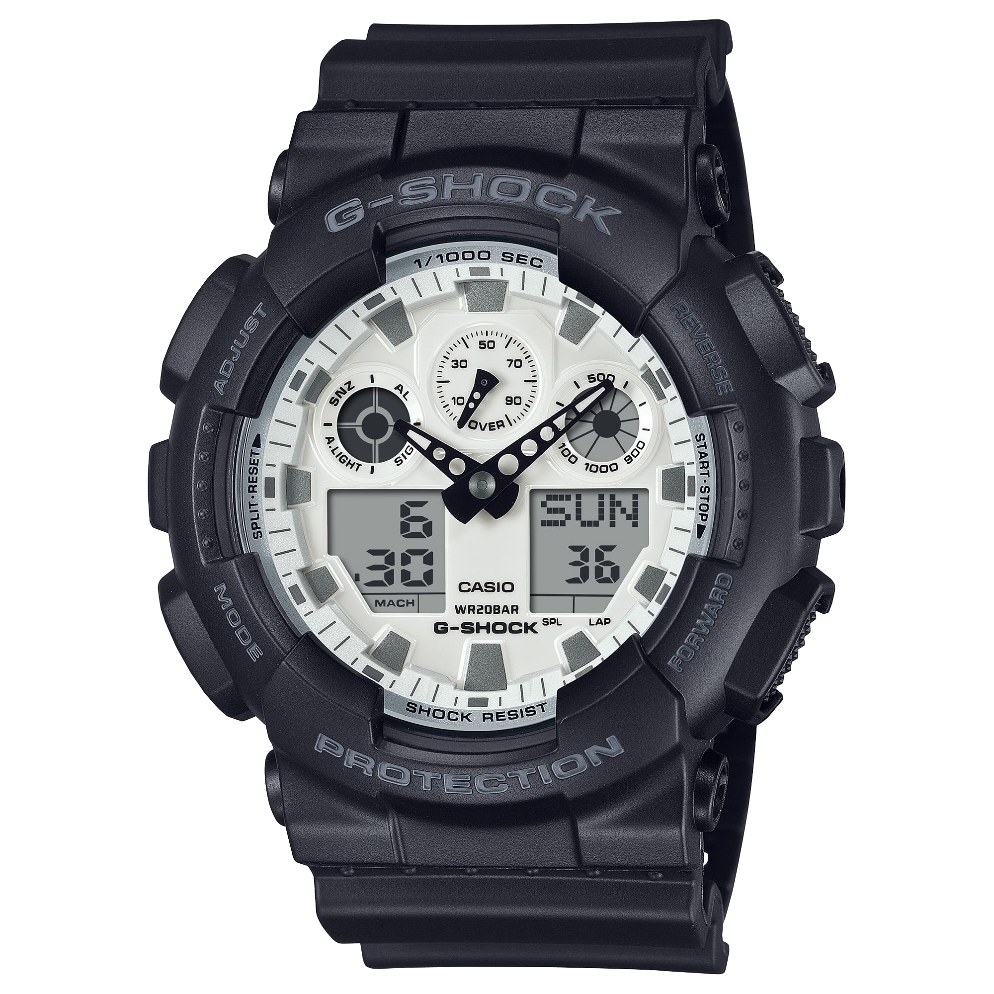 

Casio watch overseas model G-Shock GA-100WD-1A men s [item]