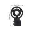 Car Bonnet Plastic Hood Support Bonnet Rod Stay Bracket Buckle Clip Bearing Block Car Engine Buckle Clip Bearing Block