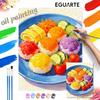Oil Painting Digital Painting Kit Handmade Diy Painting Home Decoration Painting. Japanese Food Rice Balls Sushi Fresh Vegetables Artwork