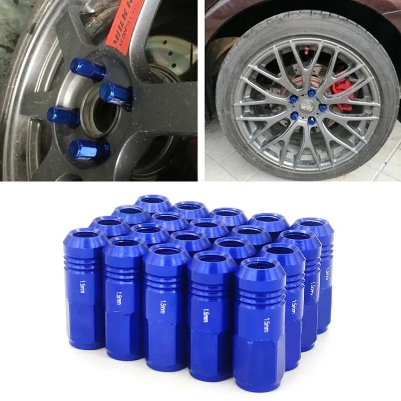20Pcs Car Lug Wheel Nuts Screw M12 X1.25/ 1.5MM Aluminum Universal Racing Wheel Lug Nuts Extended For Nissan Honda Suzuki