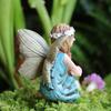 6pcs/lot Tinker Bell PVC Figure Dolls Garden Fairies Figurines  Mini Fairy Statue Figure Fairy Garden Ornaments Decorations