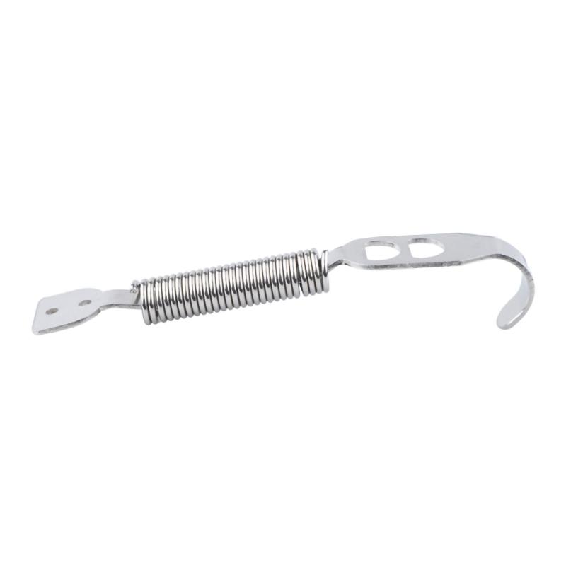 Hood Repair Hardware Kit with Spring Pieces, Mounting Plates and Fasteners, Silver Tone Metal Set for Car Hood Service Projects and Installation