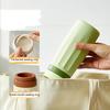 Pinch Silicone Ice Tray Cup Easy Release Food Grade Ice Cube Mold Sealed Ice Making Cup for Cold Drink Coffee
