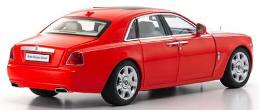 Kyosho Original Ghost Finished Product 1/18 Rolls-Royce Red/Silver