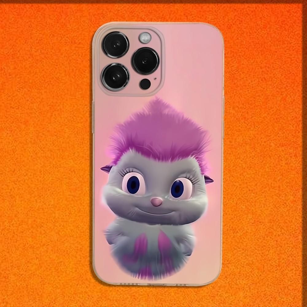Funny B-Bibble Meme Phone Case For iPhone 16,15,14,13,12,11 Plus,Pro,Max,XR,XS,X,Plus,SE,Mini Transparent Soft Cover