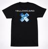 Yellowcard Earth X T-Shirt Yellow Card Distressed Emo Pop Punk Band Tee