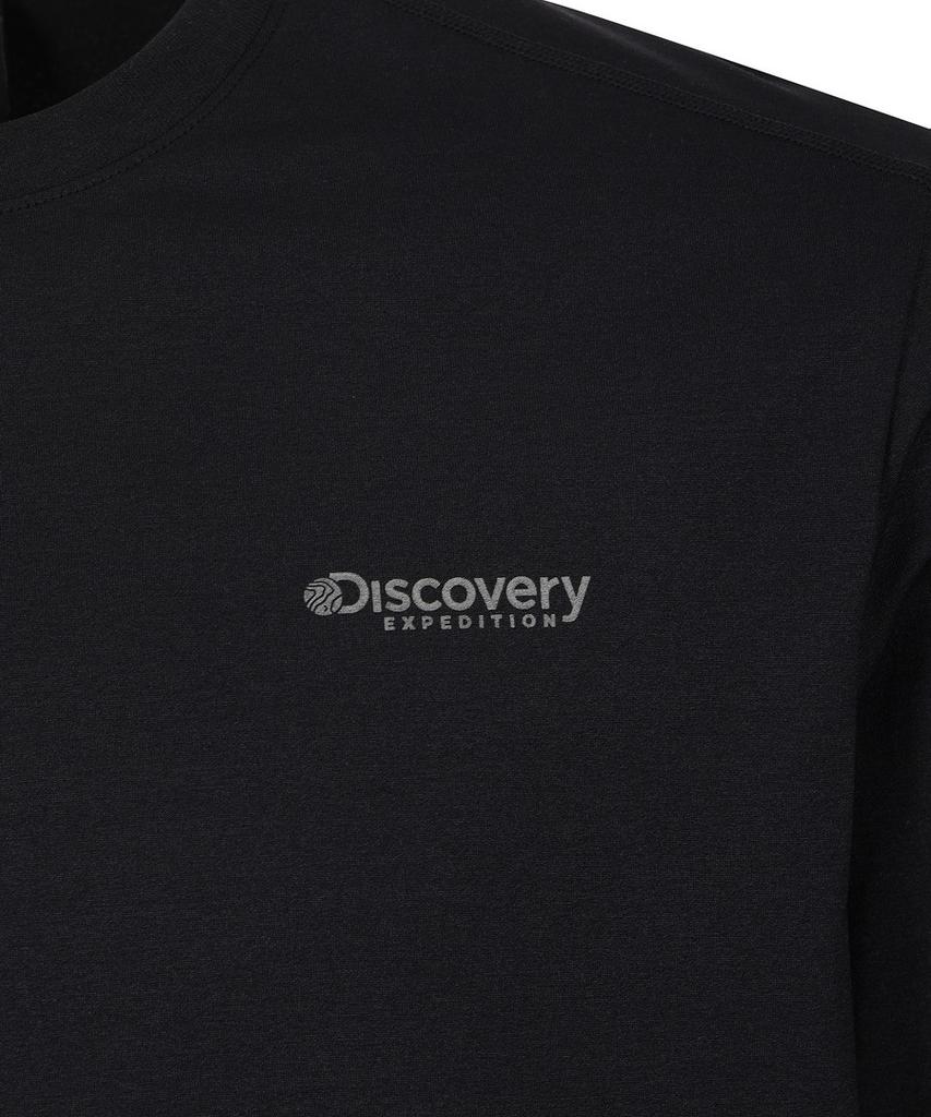 DISCOVERY EXPEDITION Men'S Functional Round Long Sleeve T-Shirt (Black)