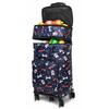 Telescopic Trolley Bag Supermarket Shopping Bag Folding Portable Lightweight Universal Wheel Travel Bag