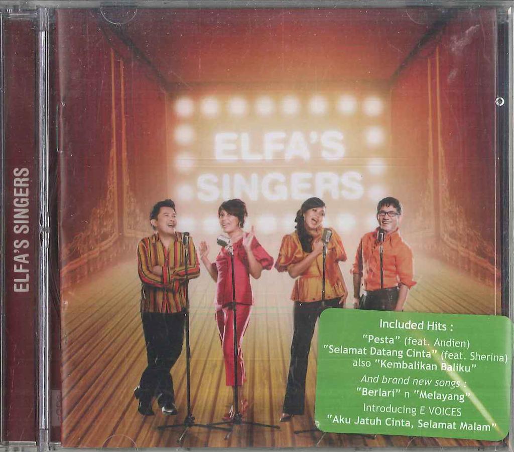 CD ELFA'S SINGERS - Elfa's Singers CTP0001 TARGET POP 2008 Indonesia Pop Used