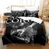 3D Print CANNIBAL CORPSE Bedding Set Single Twin Full Queen King Size Aldult Kid Bedroom Duvetcover Set Skeleton bed sheet