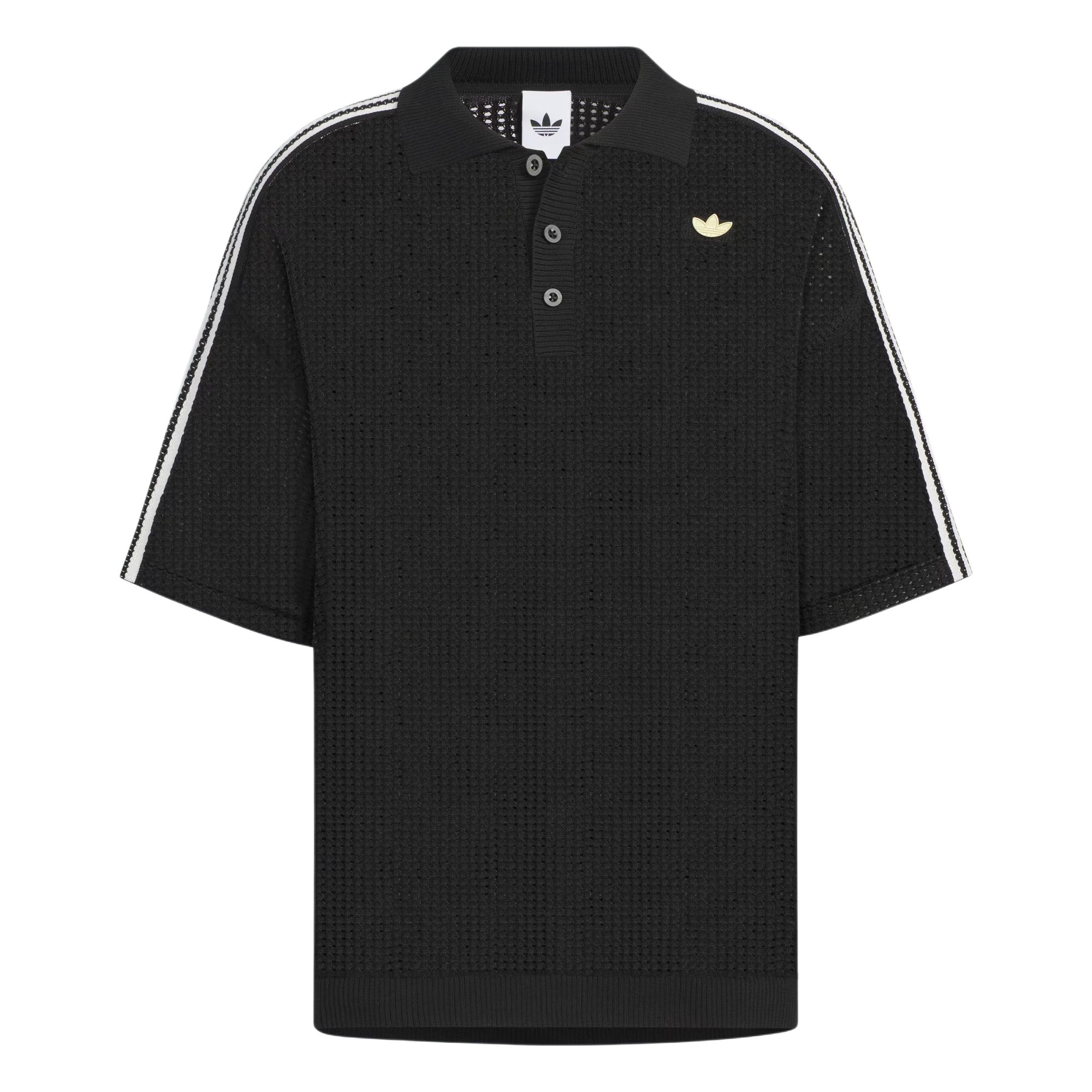 

Adidas Originals SS25 Casual Loose Fit Short Sleeve Polo Shirt Men tops KE5815 L