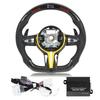 Carbon Fiber LED Display Shift Lights Steering Wheel Replacement for F20 F22 F30 F32 F15 F16 M Sport