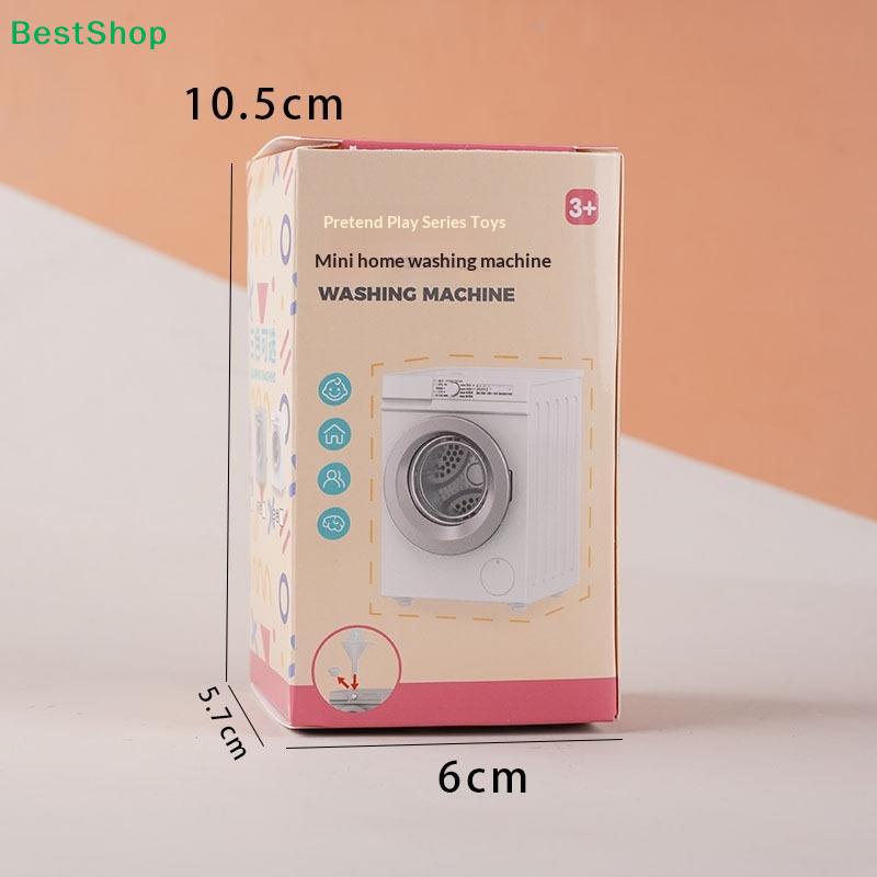 1 Set 1:12 Scale Laundry Room Appliance Miniature Dollhouses Simulation Mini Rechargeable Washing Machine Model
