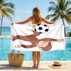 Curious George Fashion Beach Towel: Ideal for Summer Adventures Soft, Absorbent and Quick Drying Suitable for Swimming and Bathing