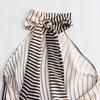 Elegantné dámske šaty Pruhované sexy slim fit šaty bez chrbta Úzke šnurovanie Župan bez rukávov Letné dámske elegantné spoločenské šaty