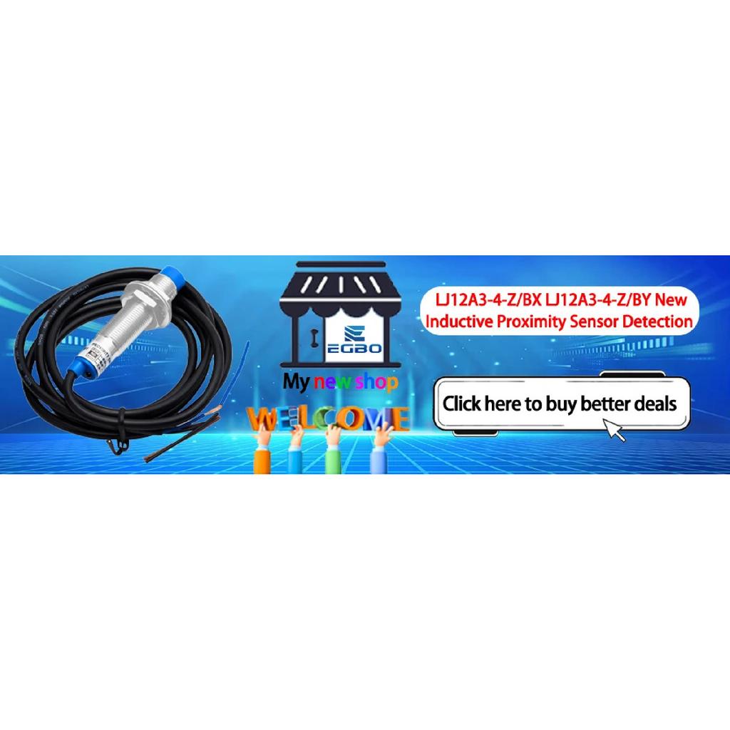 1pcs LJ12A3-4-Z/BX & LJ12A3-4-Z/BY Inductive Proximity Sensor: NPN Output, DC 6-36V – Compatible for Arduino